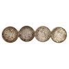Image 2 : German Silver Five Mark Coins  1901-06 (4) [191000]