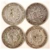 Image 1 : Wilhelm II Five Mark Silver Coins (4) [191010]