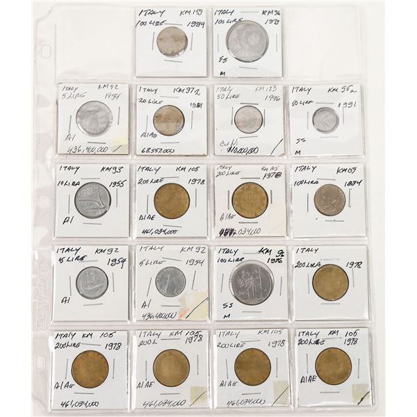 Coins of Italy (18) [191126]