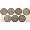 Image 1 : Italian 500 Lira Silver Coins (7) [191012]