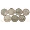 Image 2 : Italian 500 Lira Silver Coins (7) [191012]