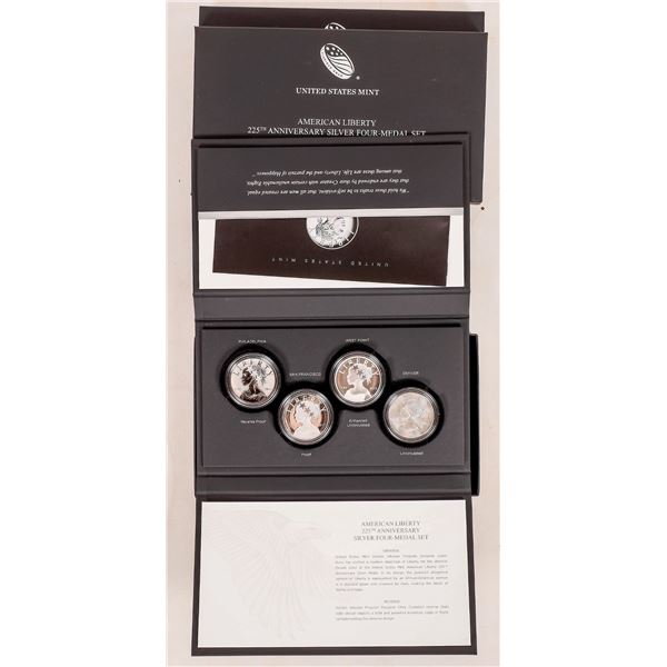 American Liberty 225th Anniversary Silver Medal Set [192106]