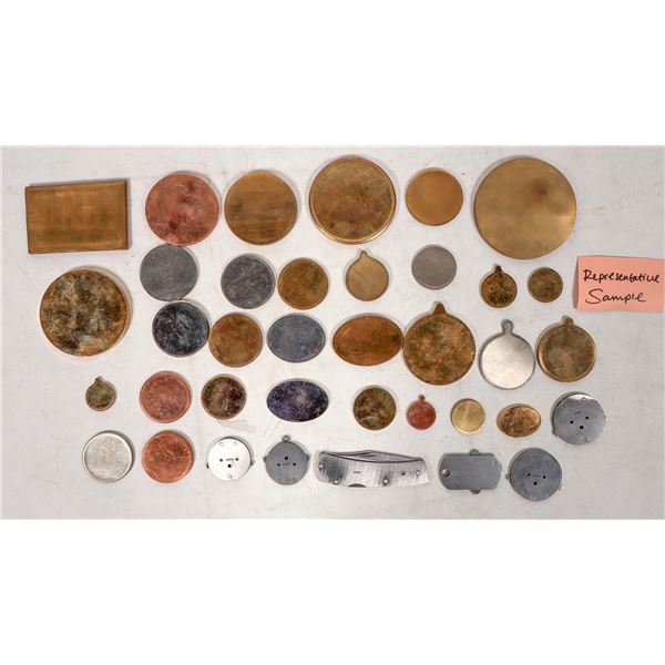 Northwest Territorial Mint Planchets & Coin-Knife Skeletons [193300]