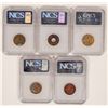 Image 2 : Five Different Arizona Tokens in Genuine Holders [192392]