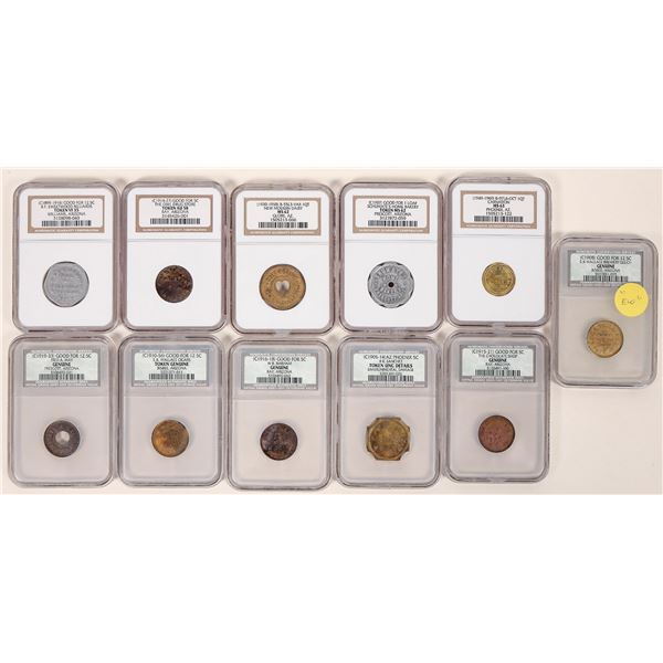 Graded Arizona Token Group (11) [192399]