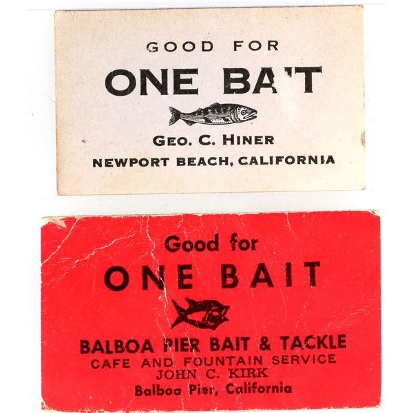 Balboa Pier Bait Tokens (2) [193032]