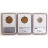 Image 2 : Graded San Francisco Tokens (3) [192223]