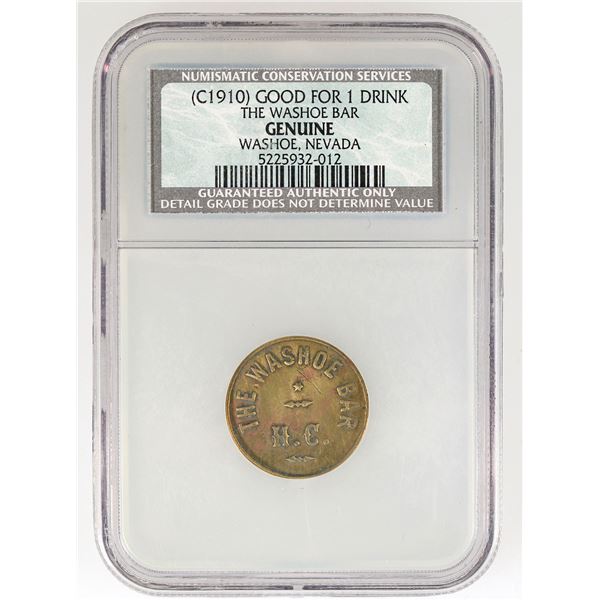 Washoe Bar Token [191520]