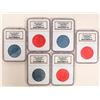 Image 1 : Adams Dry Goods Tokens: High Grade (6) [192403]