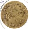 Image 1 : J. S. Gardner Brunswick & Balke Token [190894]