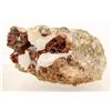 Image 1 : Garnet Crystal & Calcite Specimen [191312]