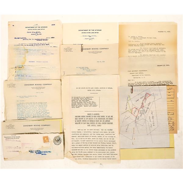 Zanzibar Mining Co. correspondence group [190912]