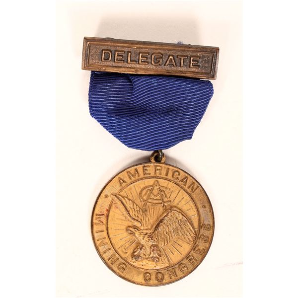 American Mining Congress Badge, 1897-1900s [190771]