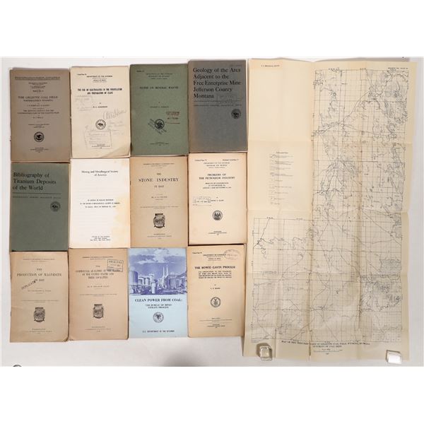 Coal and Other Minerals, Booklets (14) c1908-70s [191804]