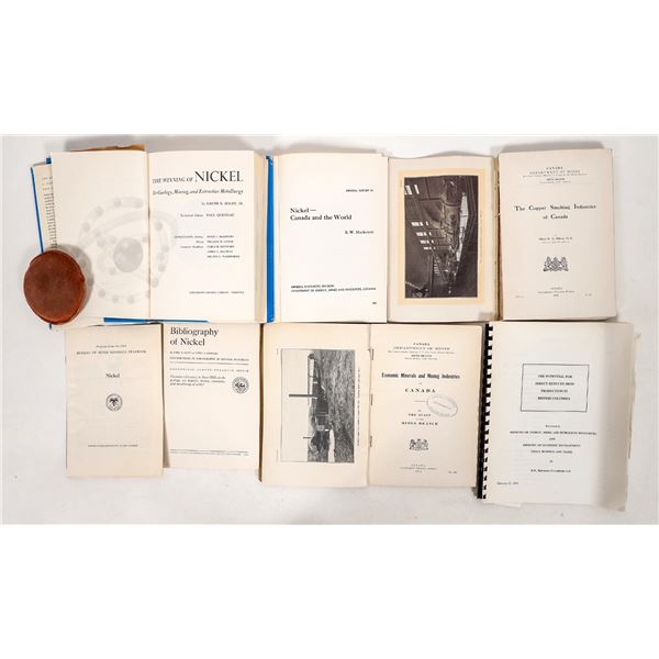 Copper, Nickel in Canada Books (6) c1913-93 [191806]