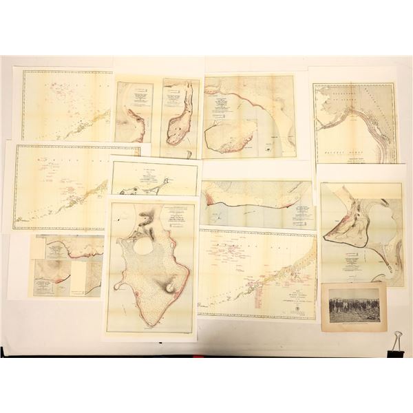 Alaska Map Prints (11) [190656]