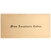 Image 1 : Miss Anastasia Cullen Calling Card [191132]