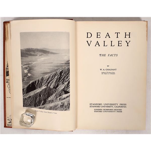 Death Valley, The Facts, Chalfant, 1933 [191605]