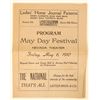Image 1 : May Day 1910 Festival Program [190653]
