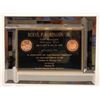 Image 1 : Nevada City Manager Retirement Plaque with Medals [191015]