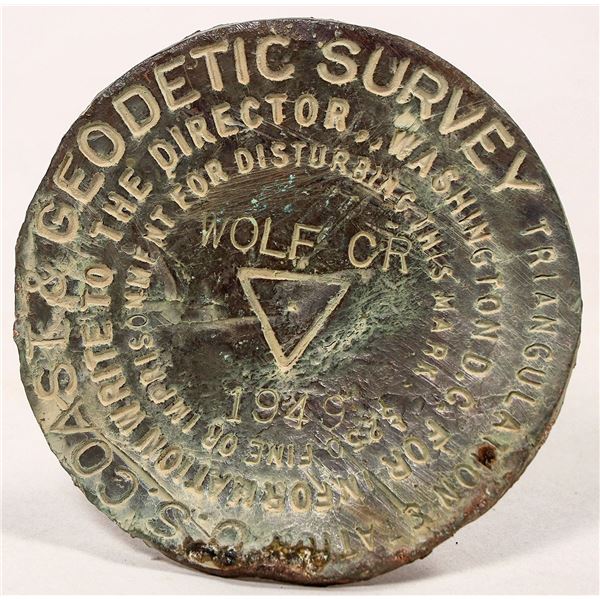 Wolf Creek Geodetic Survey Marker [192103]