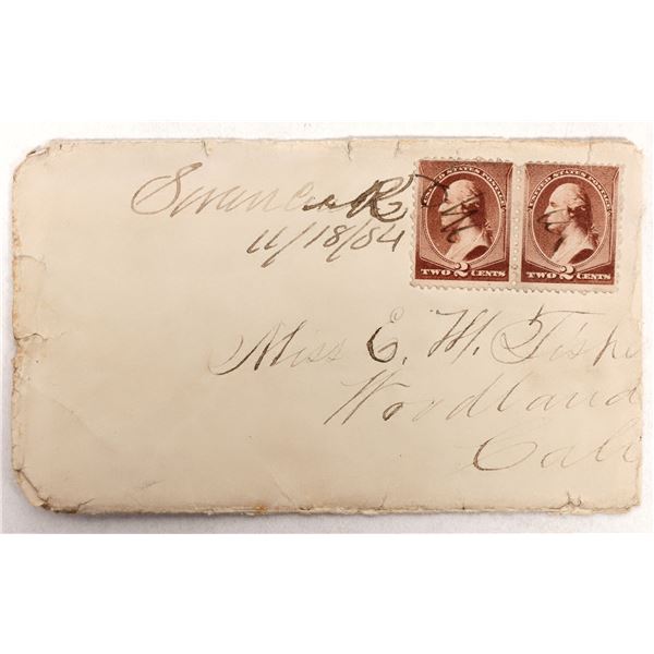 Woodland California 1884 Cover [191791]