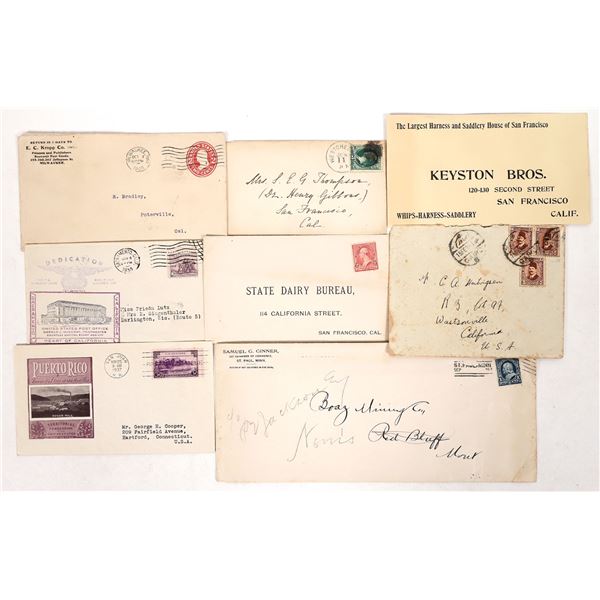 California Postal Ephemera (10) [192366]