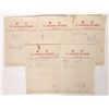 Image 1 : Receipts (4) From 1916 Uyeda Shoe Store [191787]