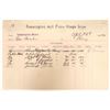 Image 1 : Montana Stage Line Ledger [191386]