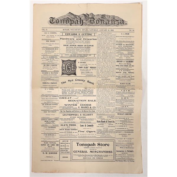 Tonopah Bonanza Newspaper [193339]