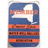 Image 1 : Metal Well Driller Sign [193327]
