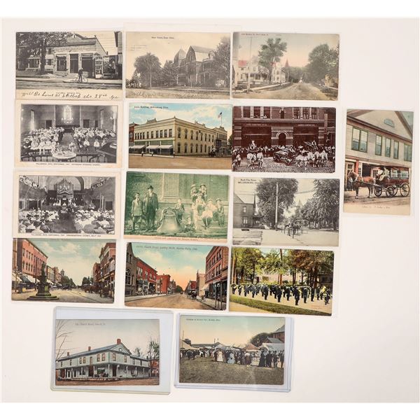 Postcards, Ohio, Locals, Buildings, c1906-15 (15) [191423]