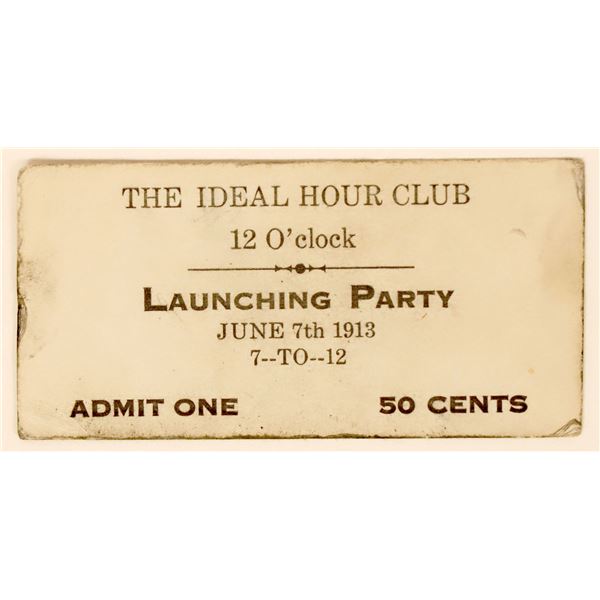 Ideal Hour Club Token (paper) [188974]