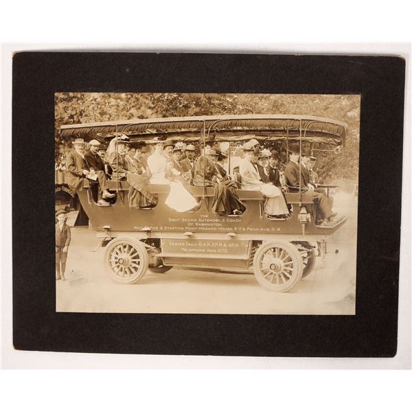 Washington DC Sightseeing Auto Photo [191623]