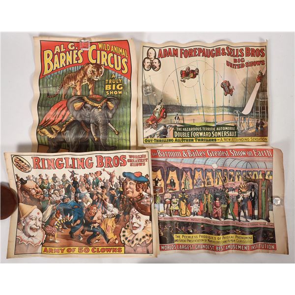 Souvenir Circus Posters from Circus World Museum (4) [192384]