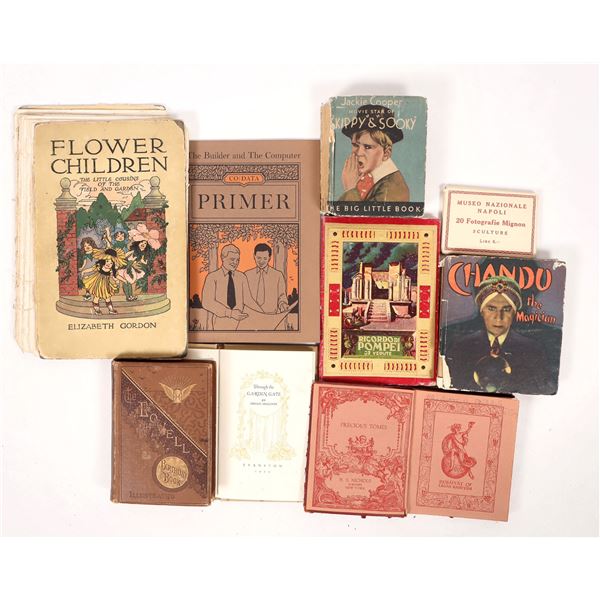 Miscellaneous Vintage Books, c1883-1975 (8) [191824]