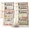 Image 1 : Revenue Stamps on Stocks, 8 Stocks [192115]