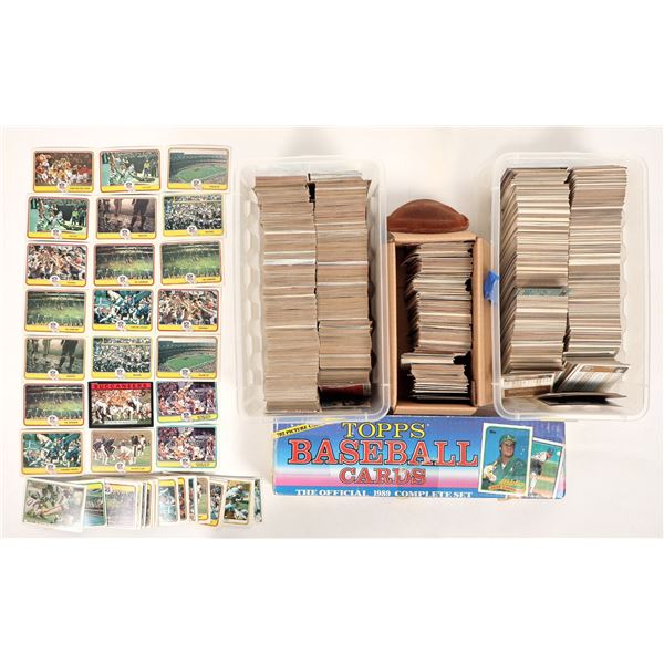 Football & Baseball Cards, 2000, 1980's [192056]