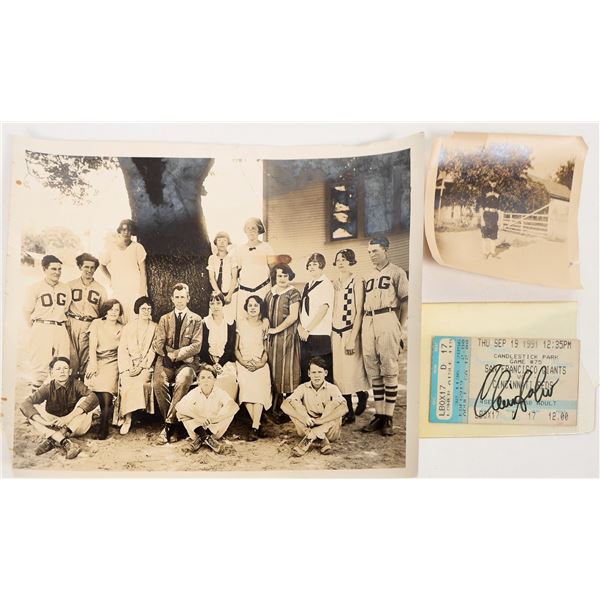 Small Town Baseball Team Photos [192985]
