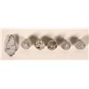 Image 2 : Conical  Civil War Bullets (6) [192375]