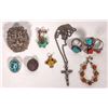 Image 1 : Turquoise & Coral Rings (3)/Costume Jewelry [193422]