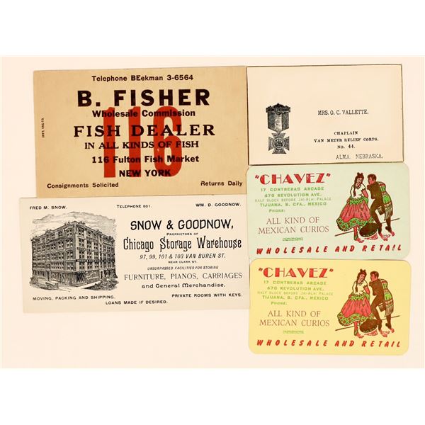 Business Cards New York, Chicago, Mexico [188976]