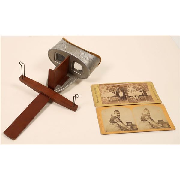 Wood Stereoview Scope  [191339]