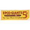 Image 1 : EPCO-GIANTS AD Sign  [190647]