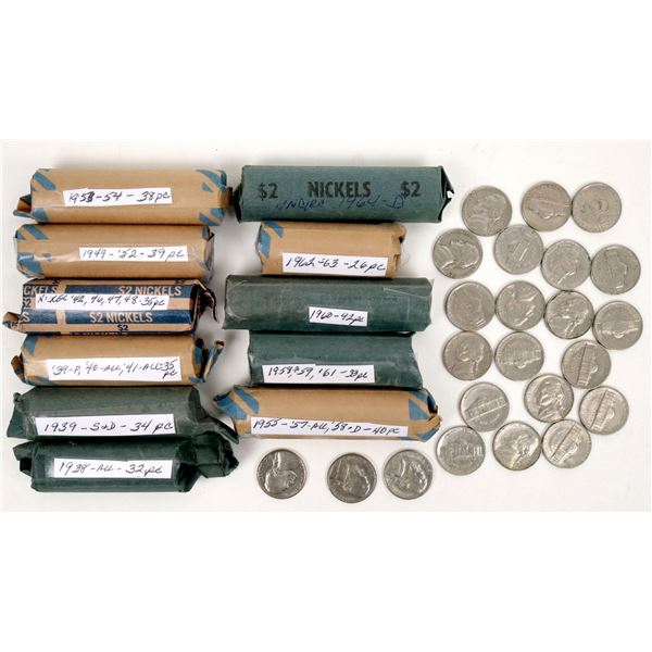 Jefferson Nickel Hoard (10 rolls) [190897]