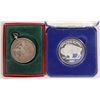 Image 2 : Morgan Silver Dollar & Silver Round [193294]