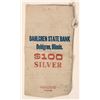 Image 1 : $100 Silver Dahlgren State Bank Coin Bag [192397]