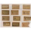 Image 2 : Wooden Nickels, Indiana, Illinois, c1949-54 (12) [191410]