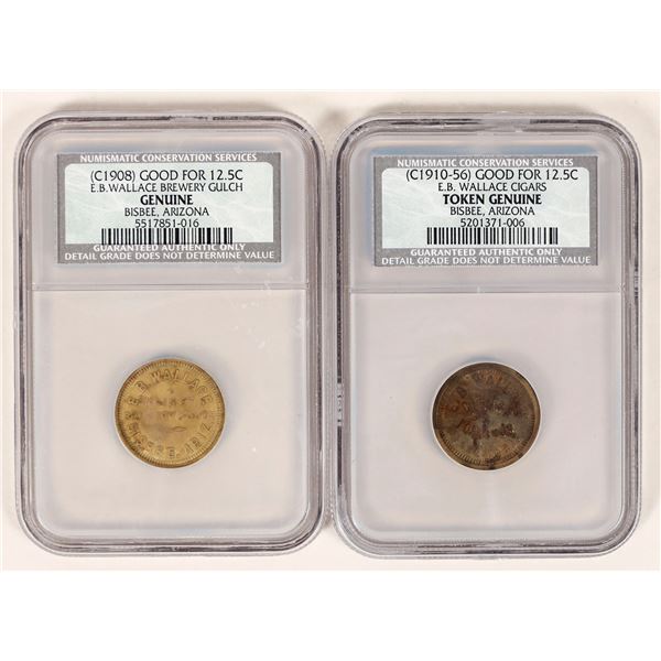E. B. Wallace Tokens (2) [191529]