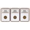 Image 1 : Southern Hotel Tokens: MS 63, 64, 65 (3) [192239]
